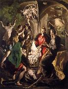 El Greco The Adoratin of the Shepherds USA oil painting artist